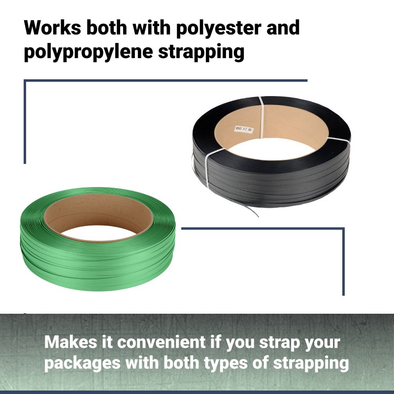 IDL Packaging PET Strapping Tensioner Tool P-330 (with Cutter) for 5/8" Width PET & Polypropylene (PP) Strapping - Strong Strapping Tool - Durable PET Banding Tool - Manual Regular Duty Strapping by IDL Packaging - Image 3